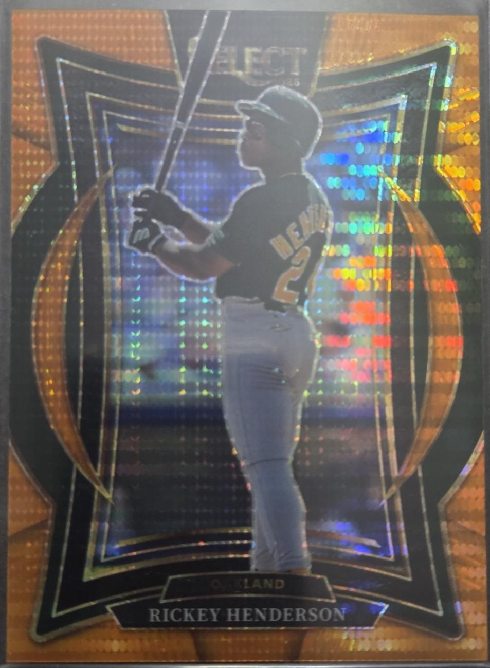 Rickey Henderson [Orange Pulsar] #3