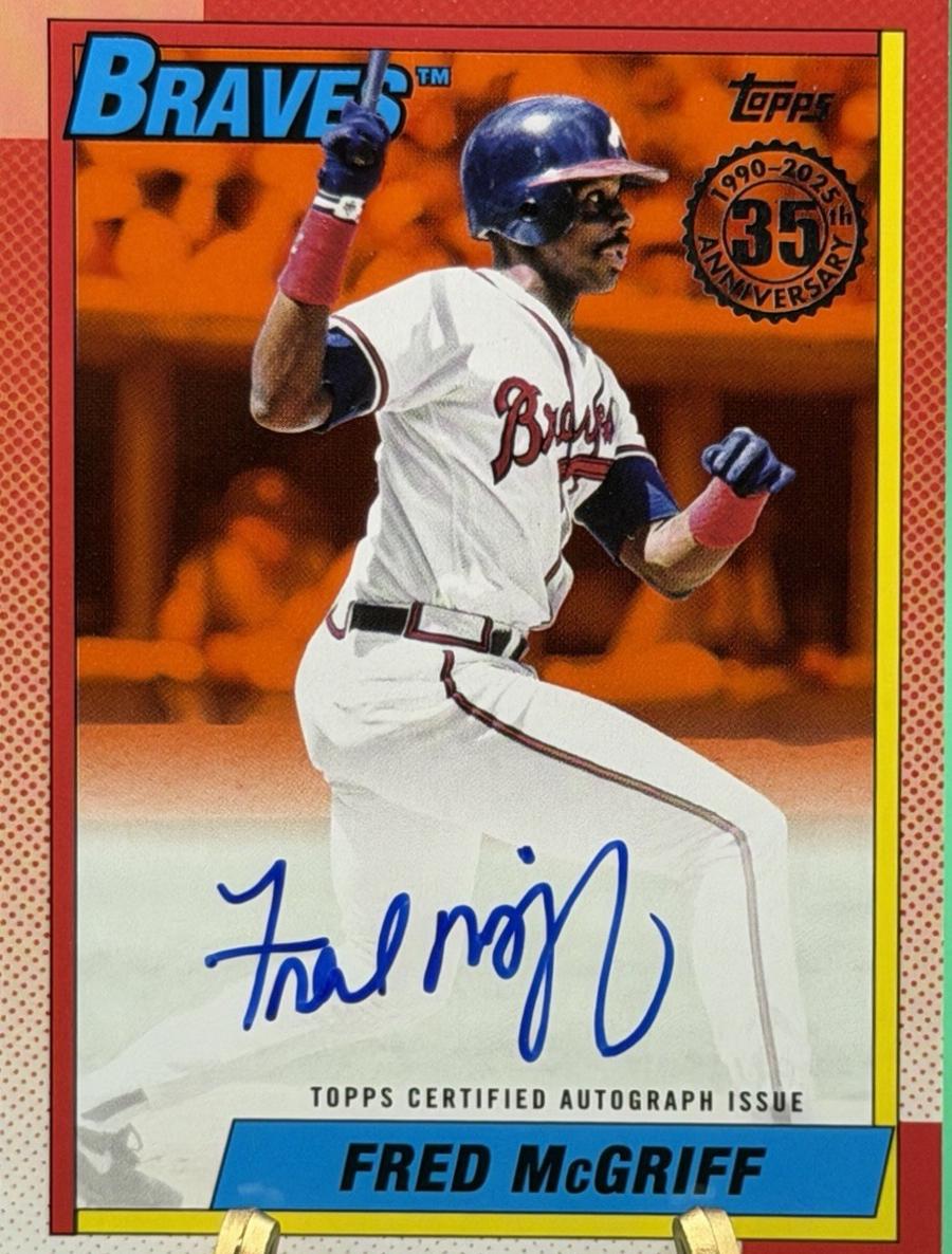 Fred McGriff [Orange] #90A-FM