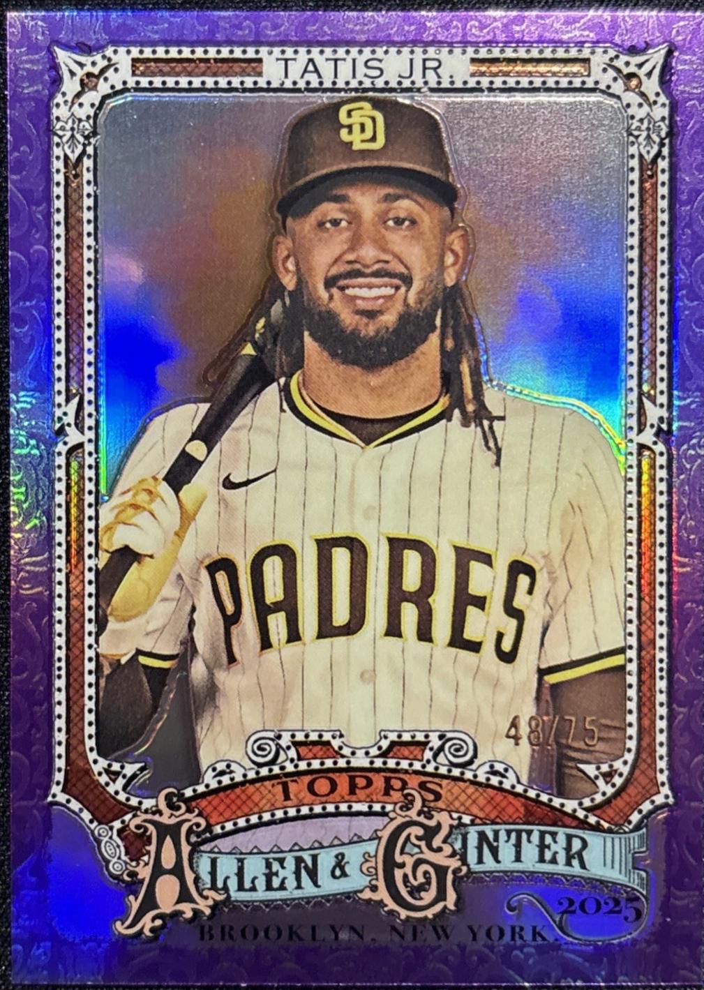 Fernando Tatis Jr. [Purple Refractor Chrome Variation] #139
