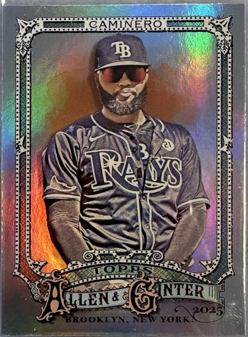Junior Caminero [Purple Refractor Chrome Variation] #72
