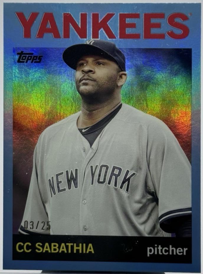 CC Sabathia [Blue] #15