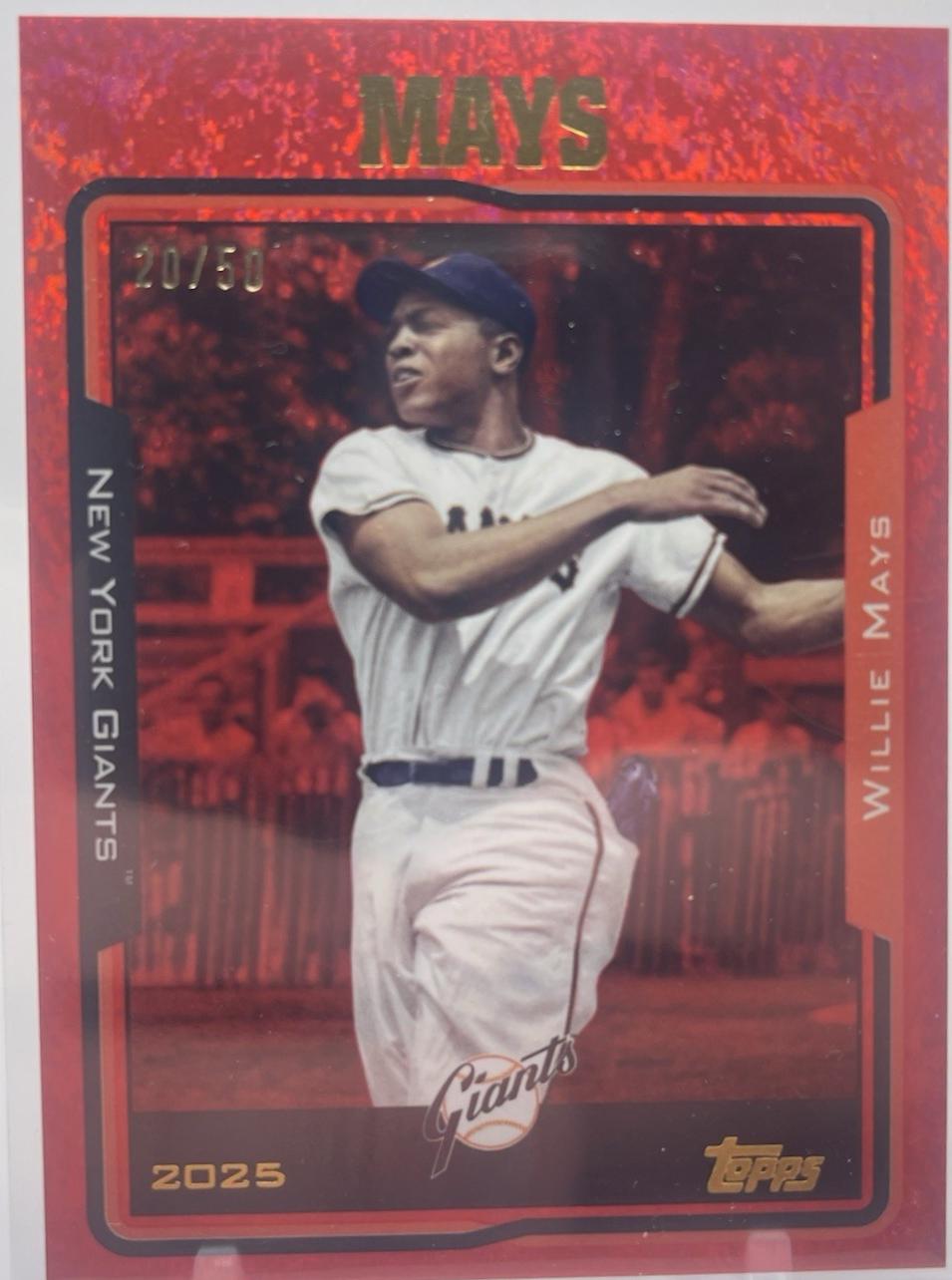 Willie Mays [Red] #224