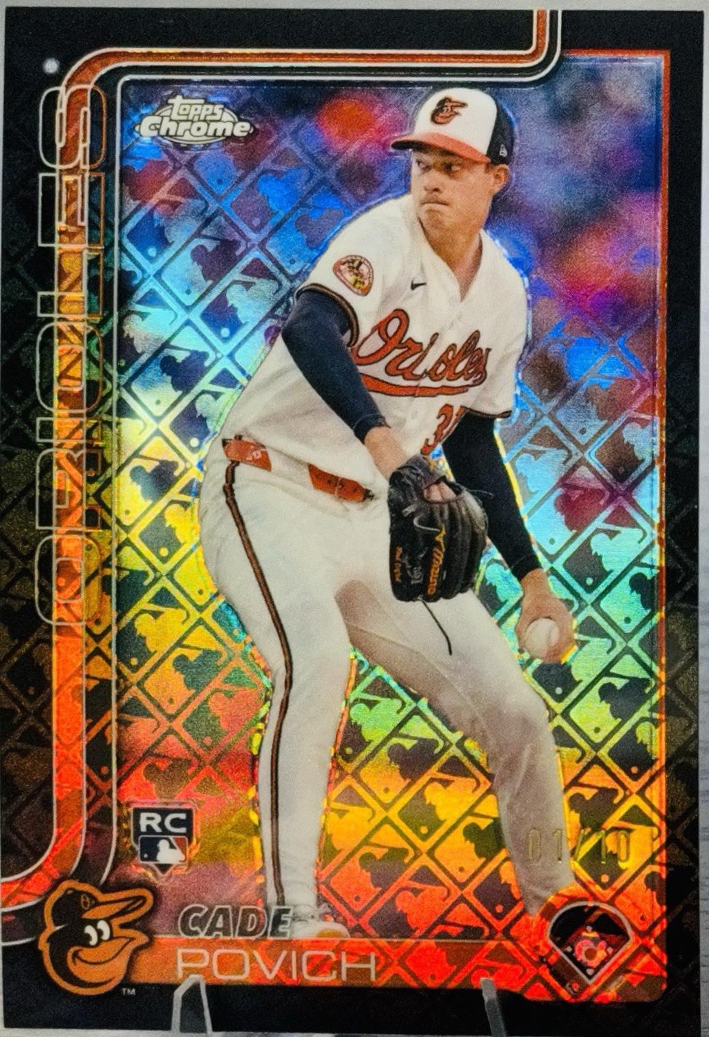 Cade Povich [Black Refractor] #140