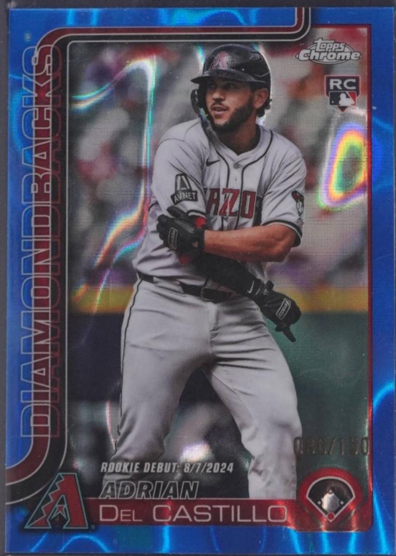 Adrian Del Castillo [Blue Lava Refractor] #USC92