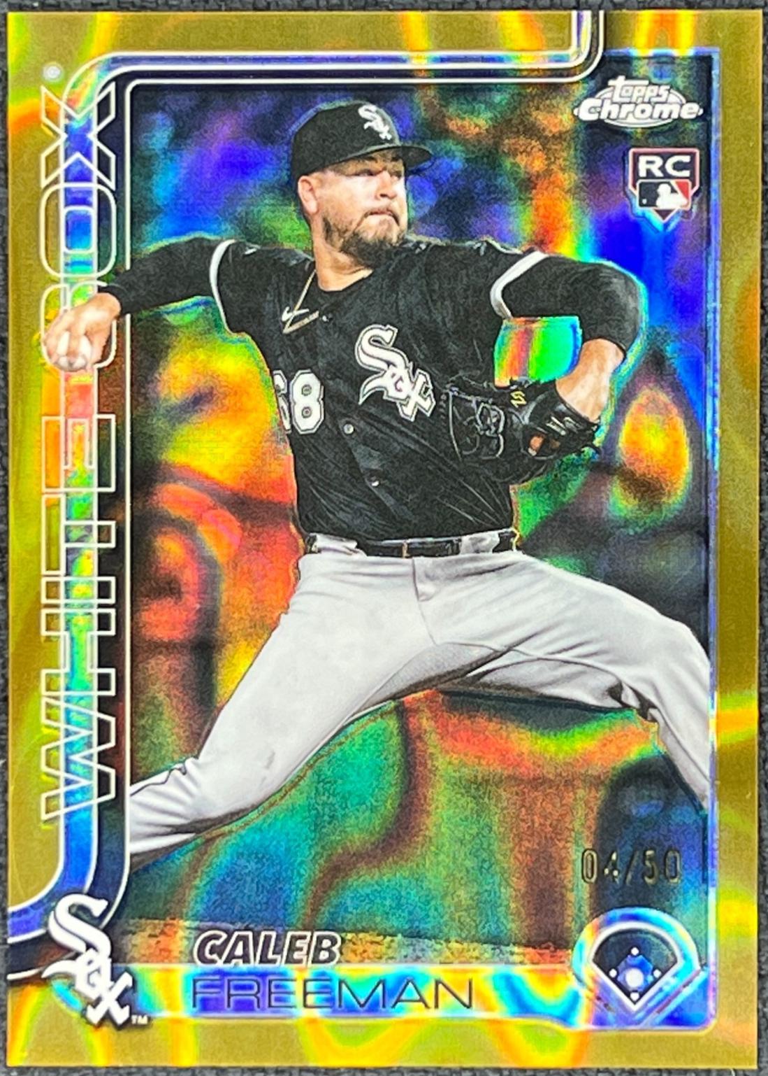 Caleb Freeman [Gold Lava Refractor] #USC124