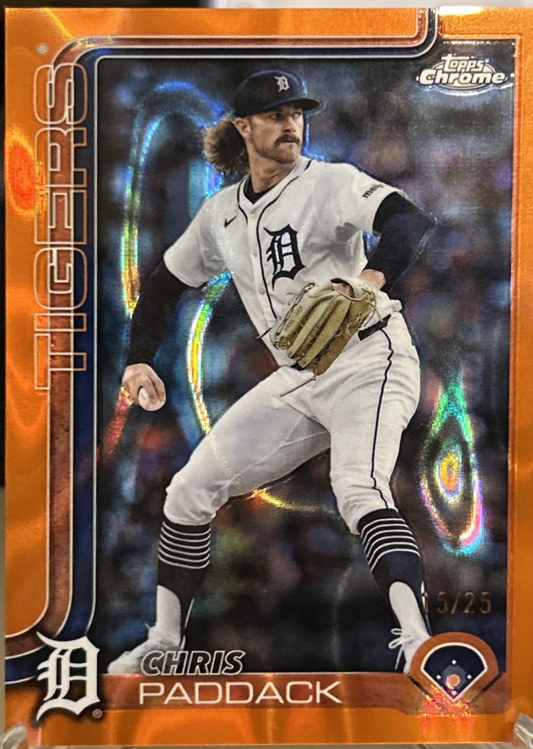 Chris Paddack [Orange Lava Refractor] #USC10