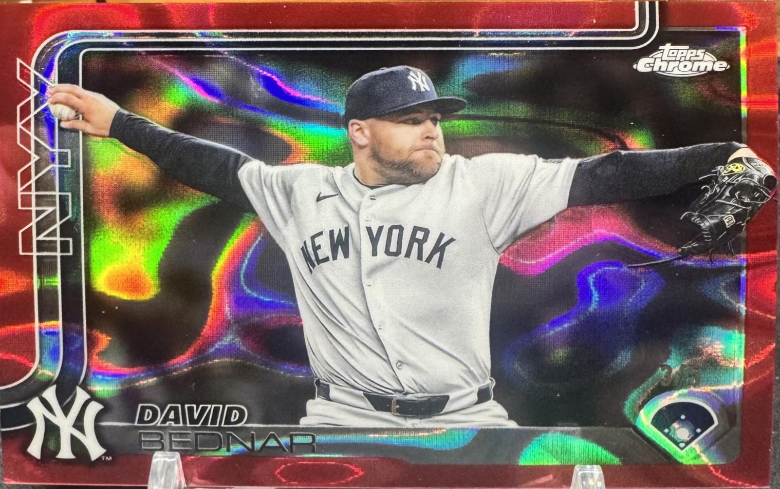 David Bednar [Red Lava Refractor] #USC182