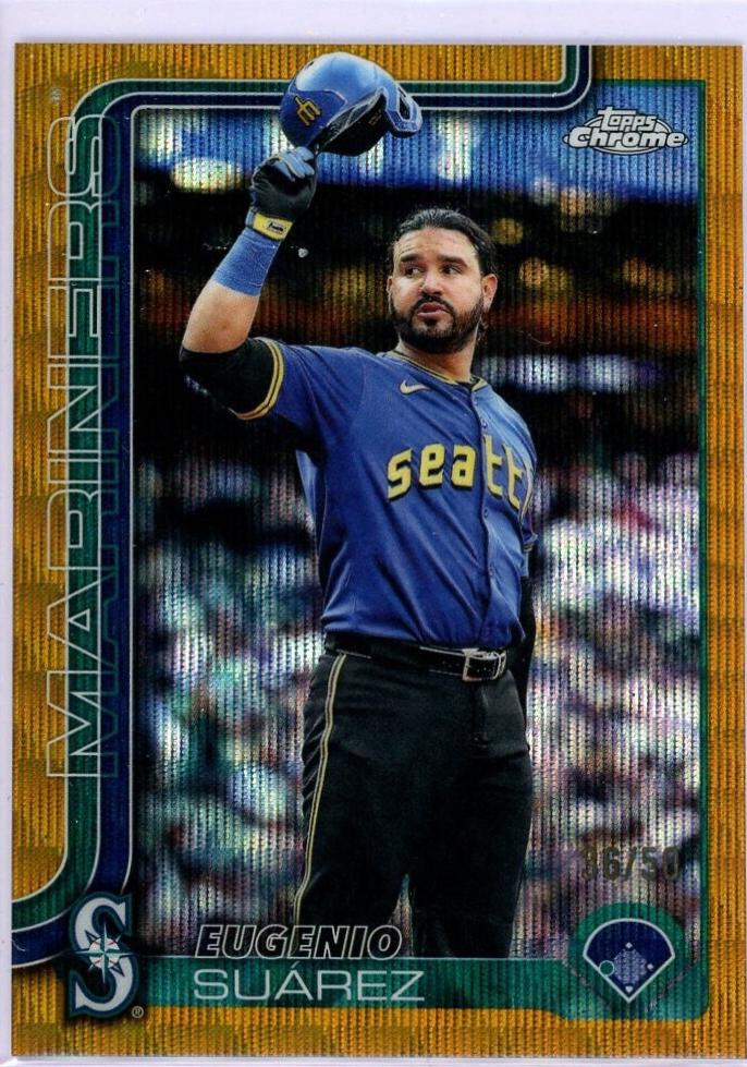 Eugenio Suarez [Gold Wave Refractor] #USC125