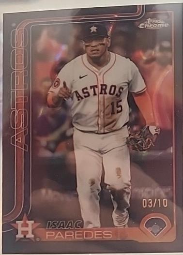 Isaac Paredes [Black Refractor] #USC29