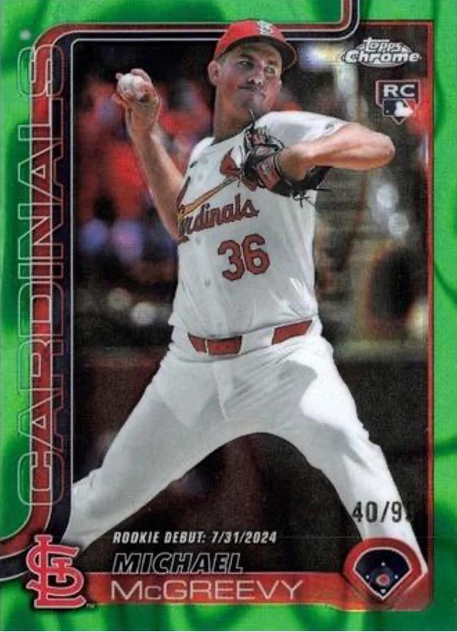 Michael McGreevy [Green Lava Refractor] #USC36