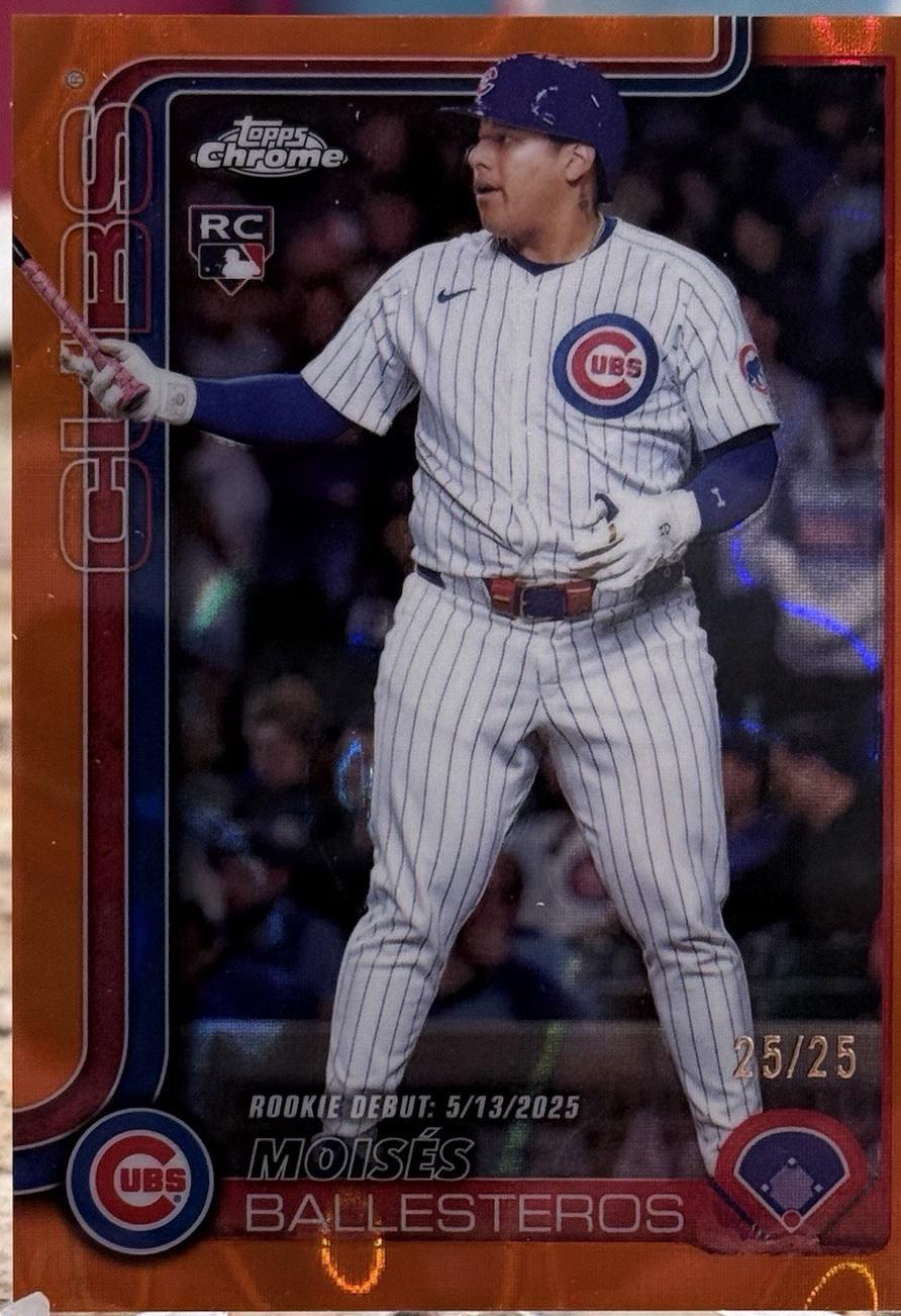 Moises Ballesteros [Orange Lava Refractor] #USC7