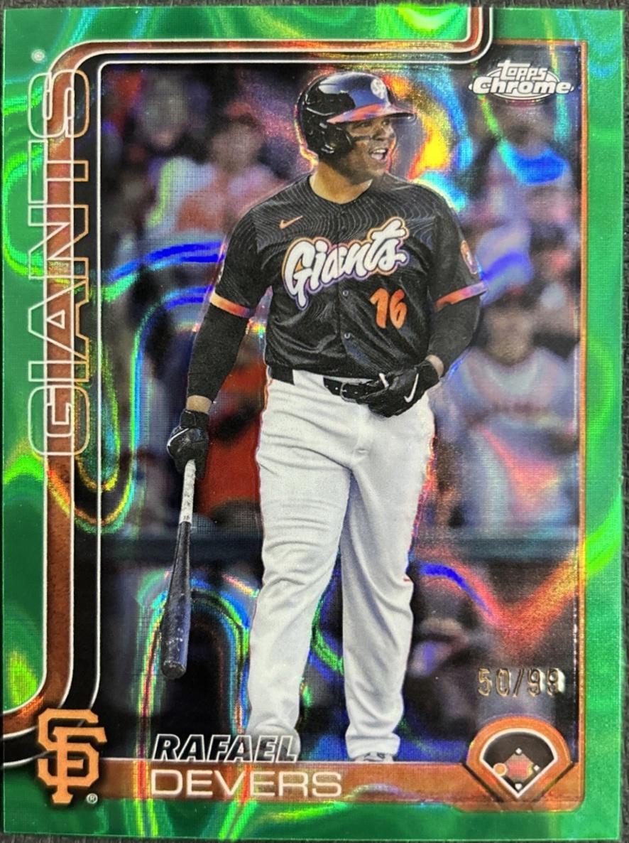 Rafael Devers [Green RayWave Refractor] #USC105