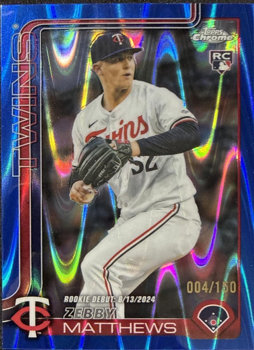 Zebby Matthews [Blue Wave Refractor] #USC171