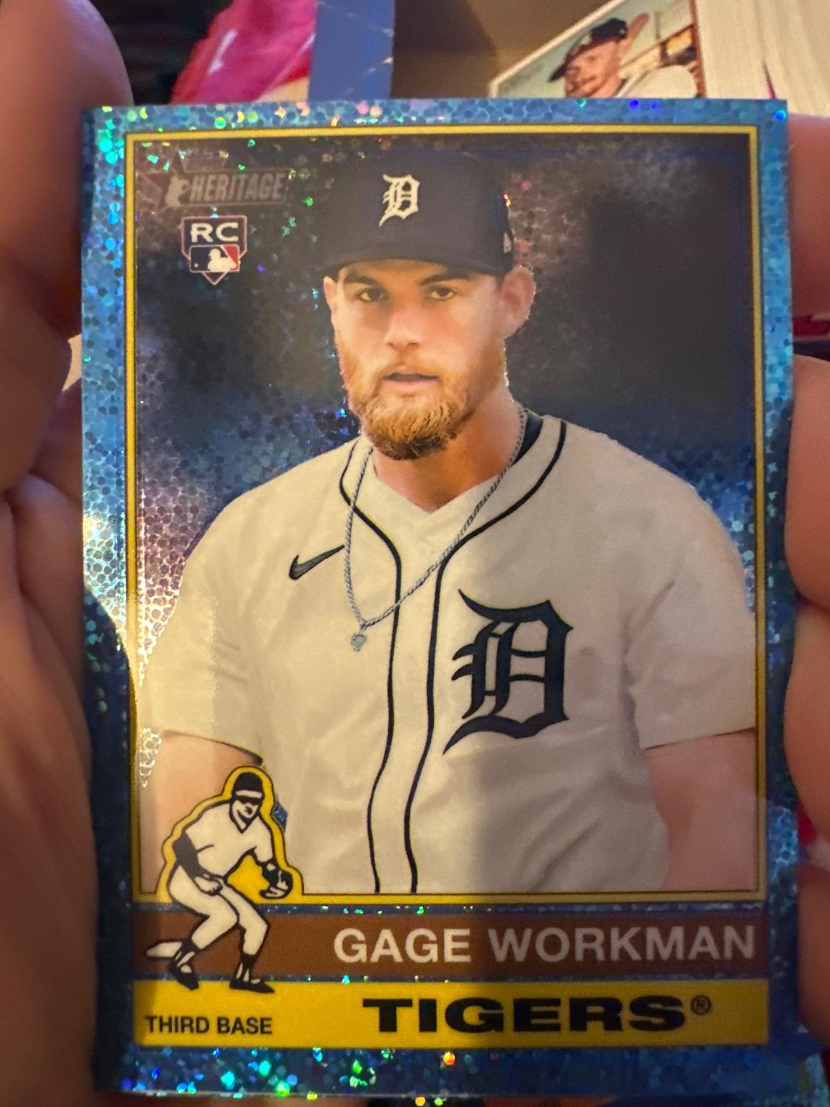 Gage Workman [Light Blue Sparkle Chrome] #568
