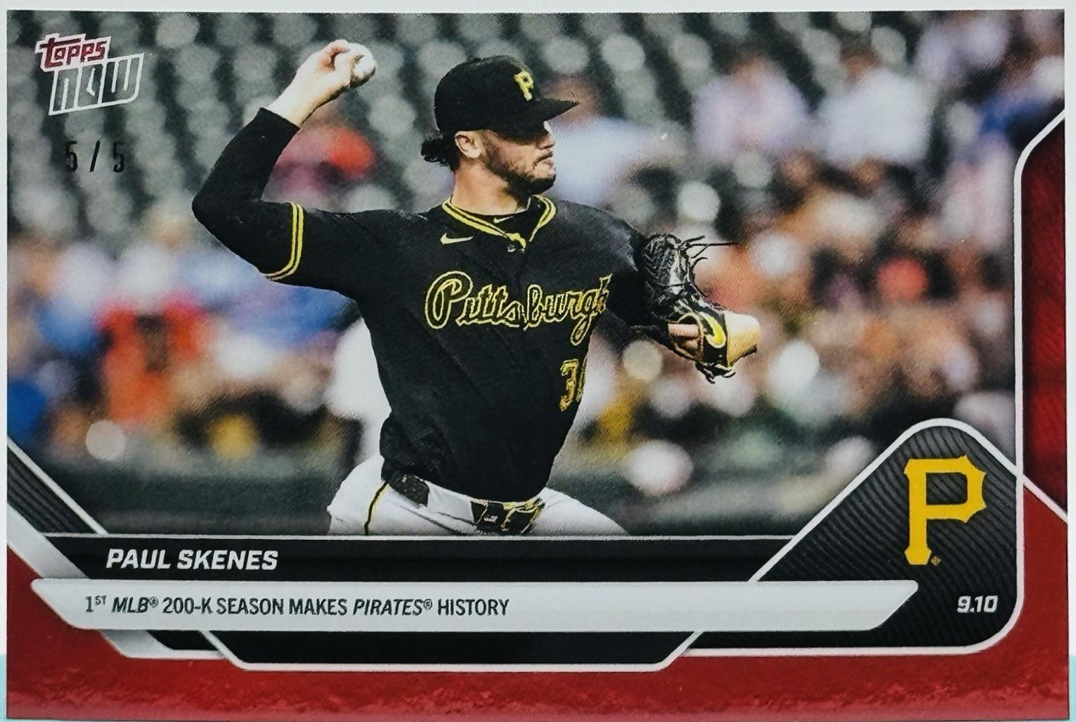Paul Skenes [Red Foil] #692