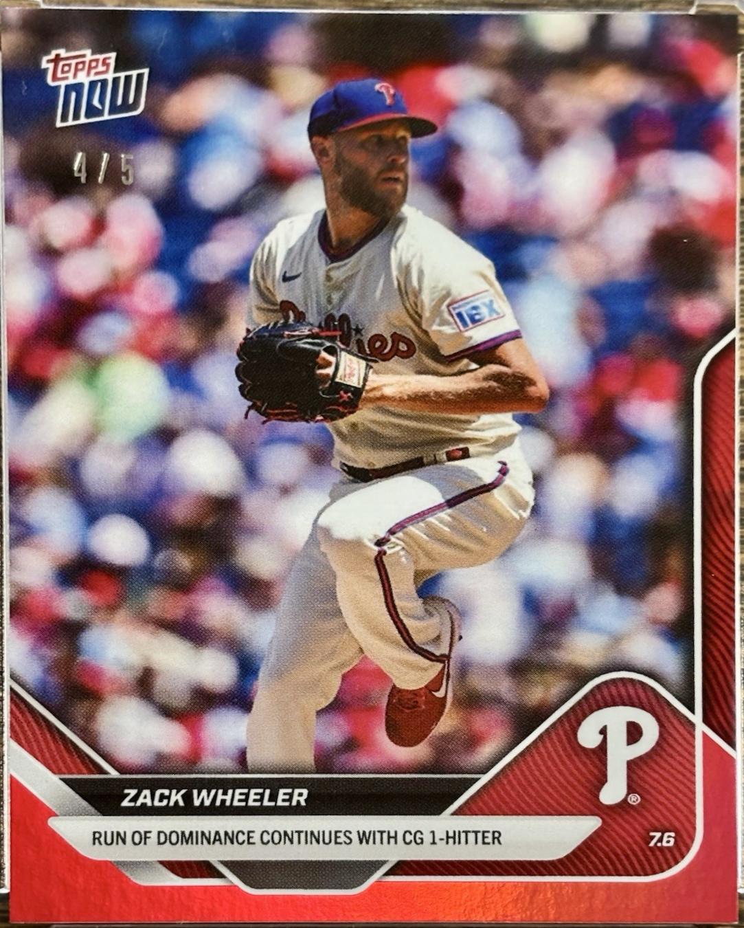 Zack Wheeler [Red Foil] #392