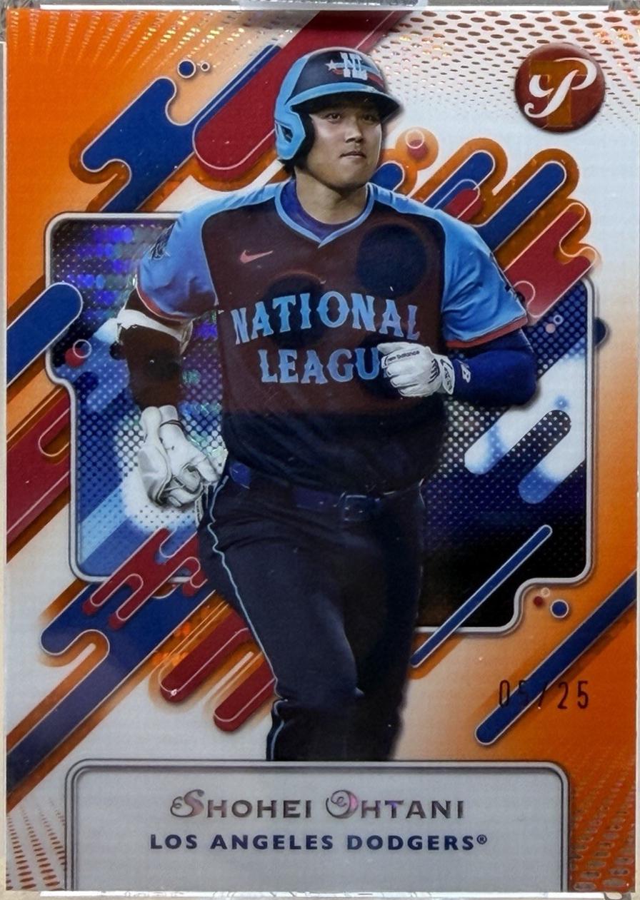 Shohei Ohtani [Encased Orange Refractor] #281