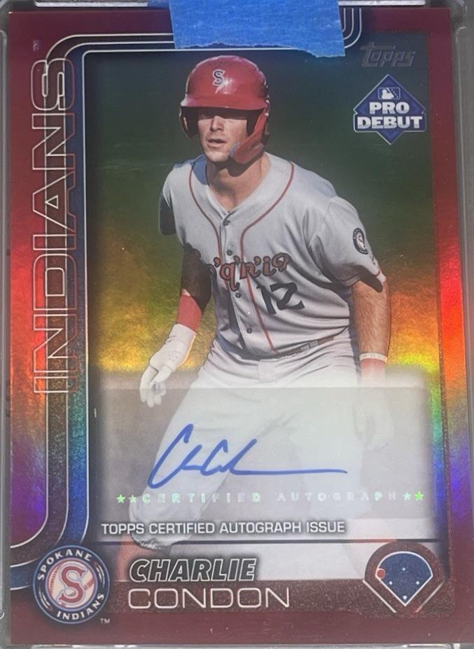 Charlie Condon [Fuchsia Foil Autograph] #PD-64