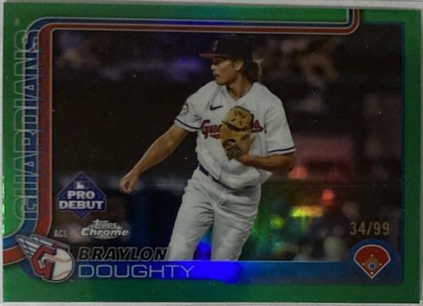 Braylon Doughty [Green Refractor] #PDC-22