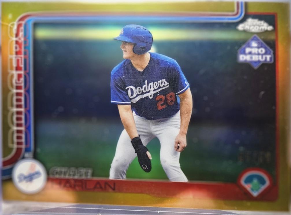 Chase Harlan [Gold Refractor] #PDC-167