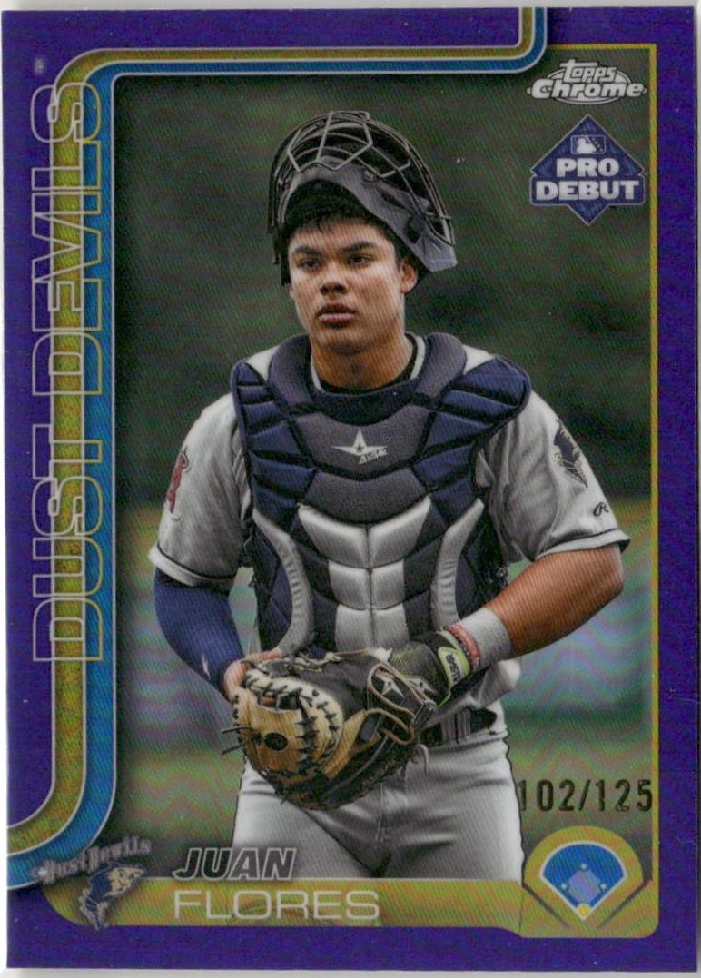 Juan Flores [Purple Refractor] #PDC-58