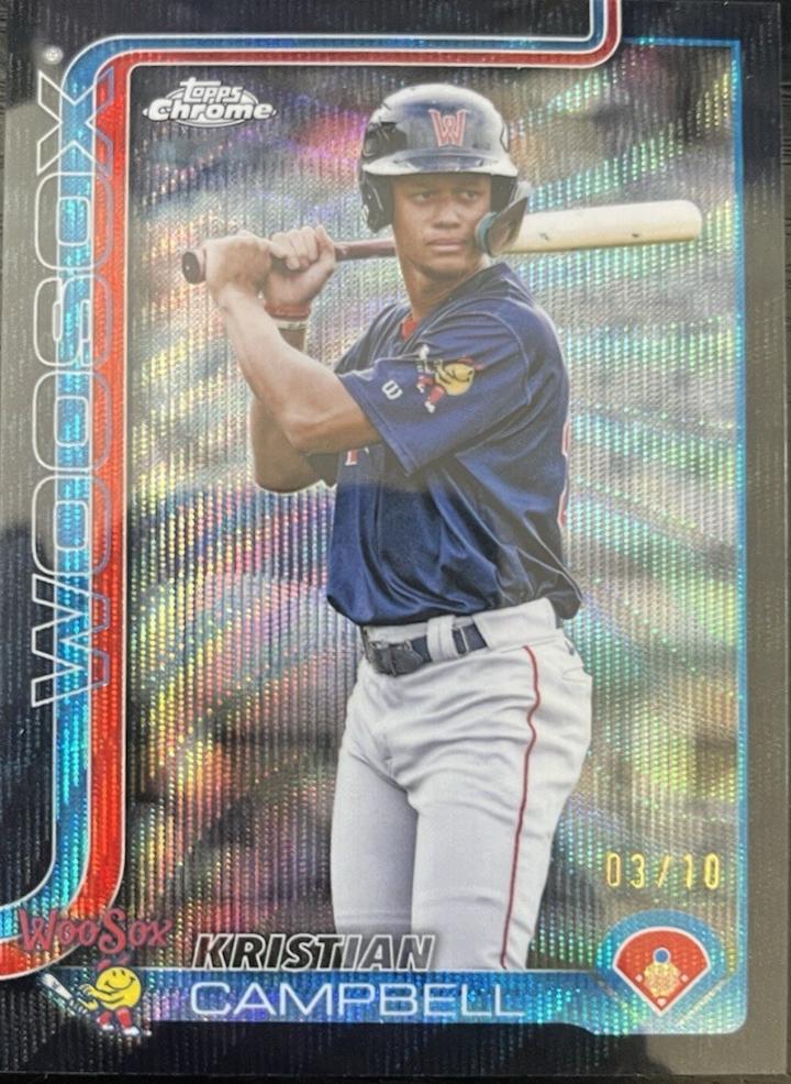 Kristian Campbell [Black Wave Refractor] #PDC-56