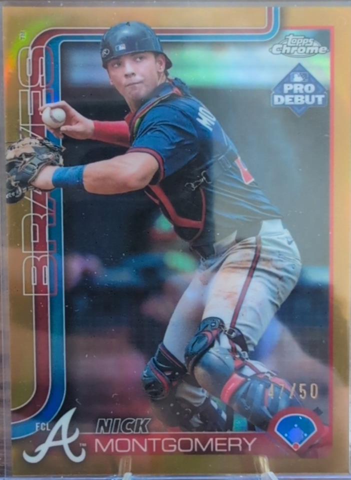Nick Montgomery [Gold Refractor] #PDC-147