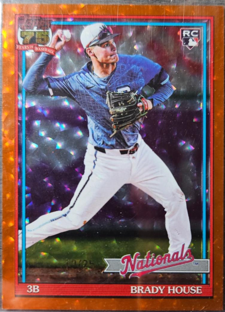 Brady House [Orange Crackleboard Foil] #T91-41