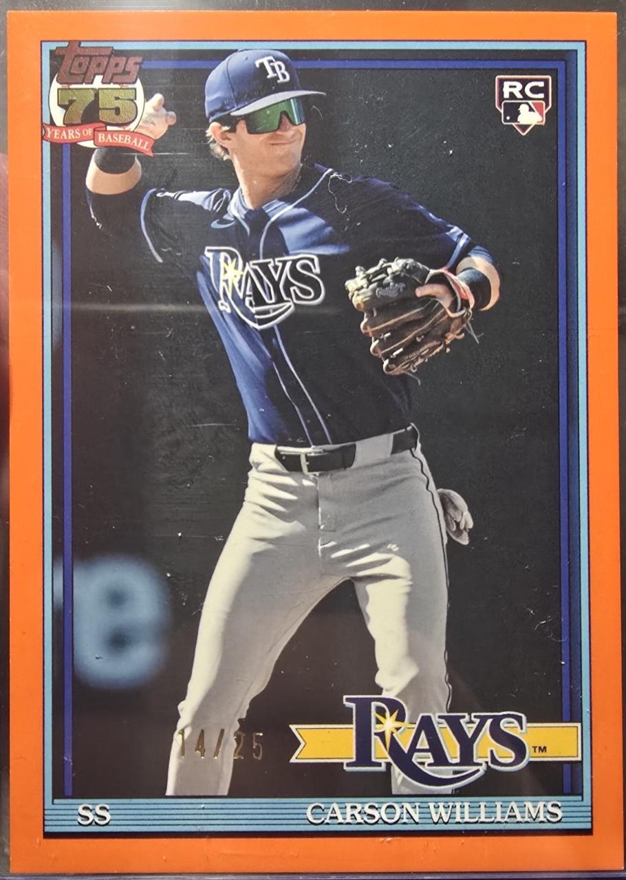 Carson Williams [Orange] #T91-38