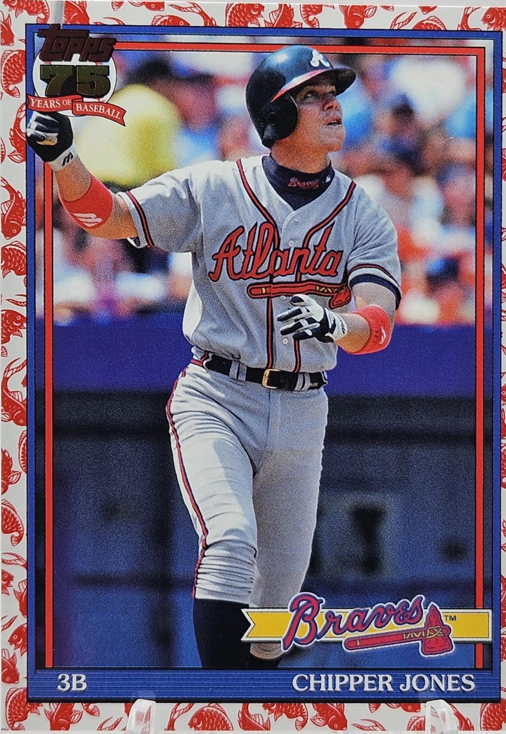 Chipper Jones [Koi Fish] #T91-13