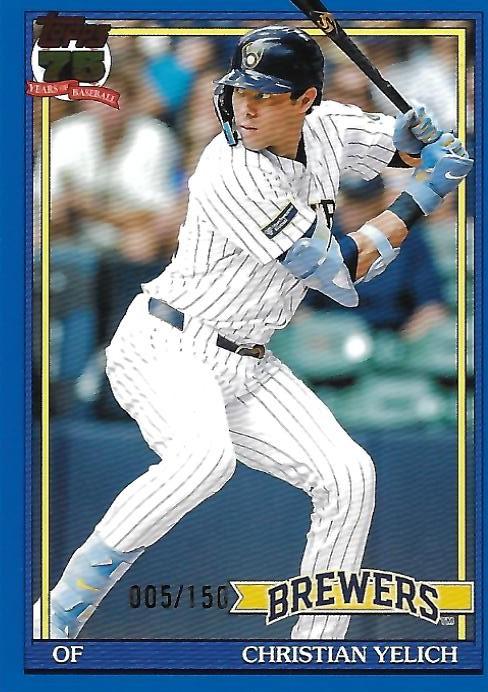 Christian Yelich [Blue] #T91-83