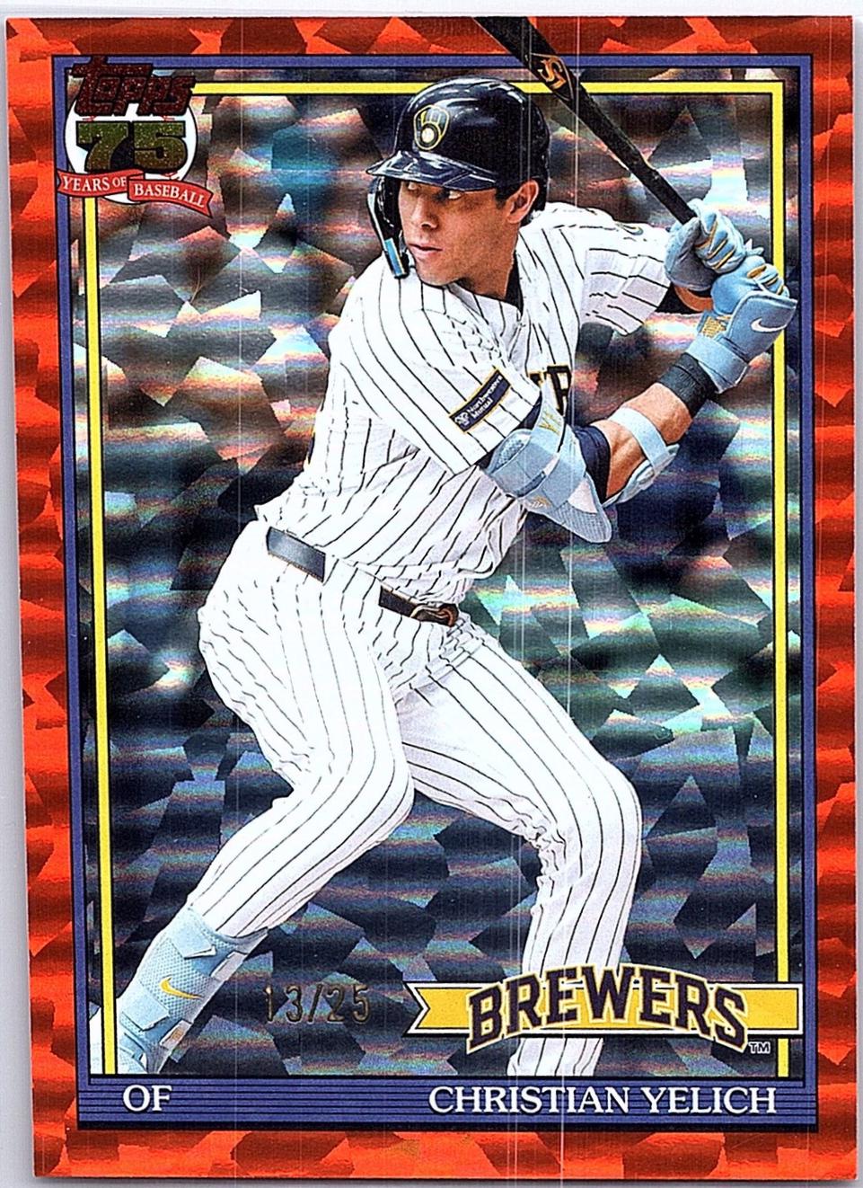 Christian Yelich [Orange] #T91-83