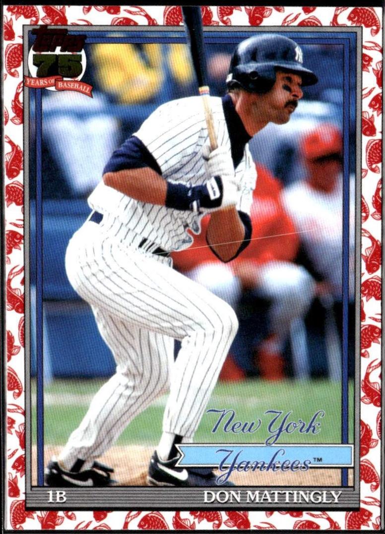 Don Mattingly [Koi Fish] #T91-68