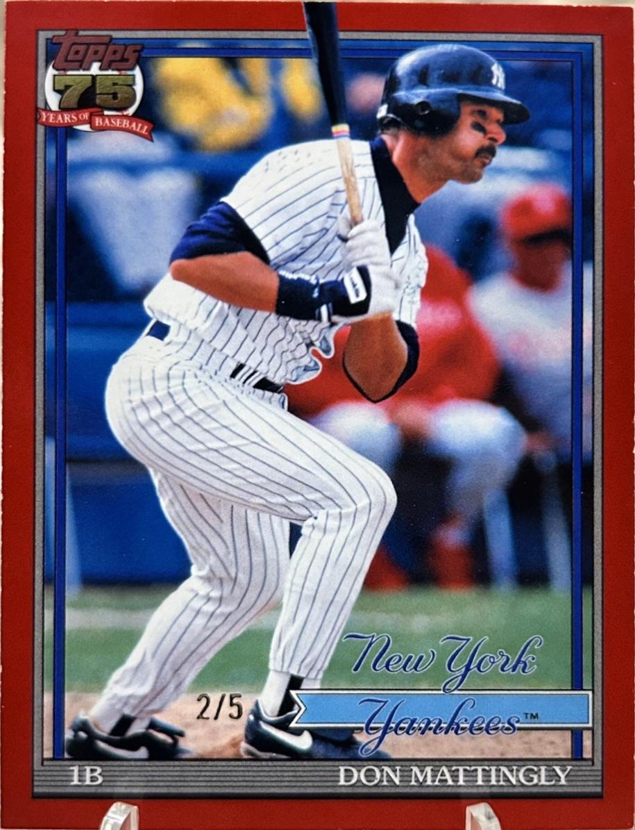 Don Mattingly [Red] #T91-68