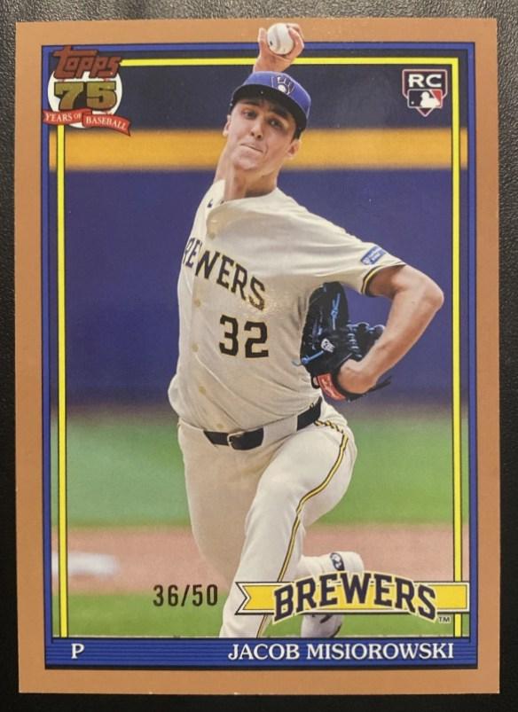 Jacob Misiorowski [Gold] #T91-74