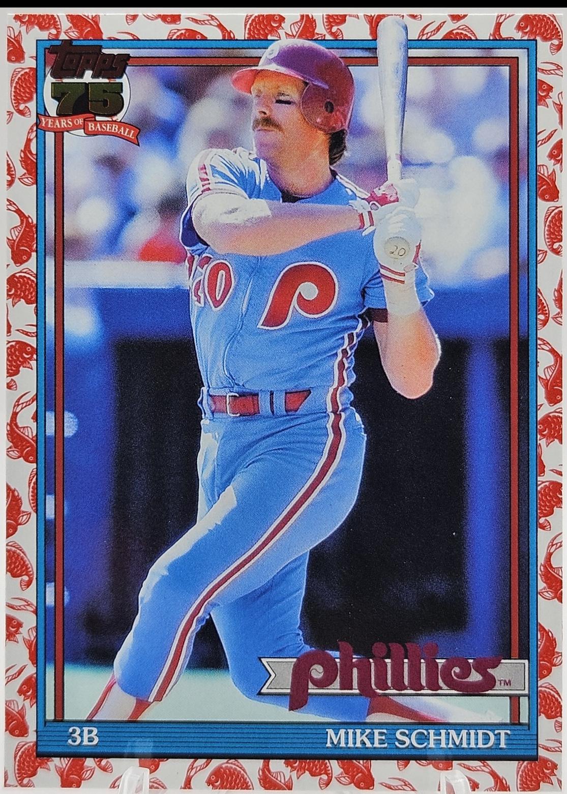 Mike Schmidt [Koi Fish] #T91-72