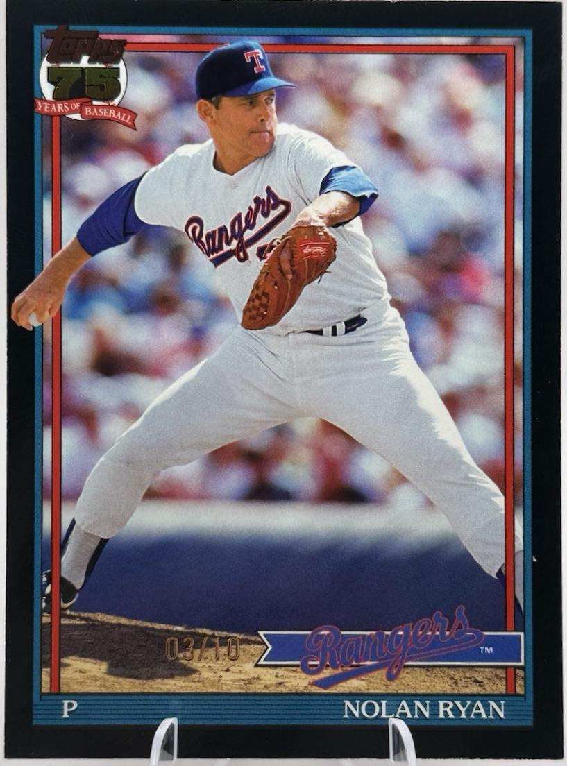 Nolan Ryan [Black] #T91-97