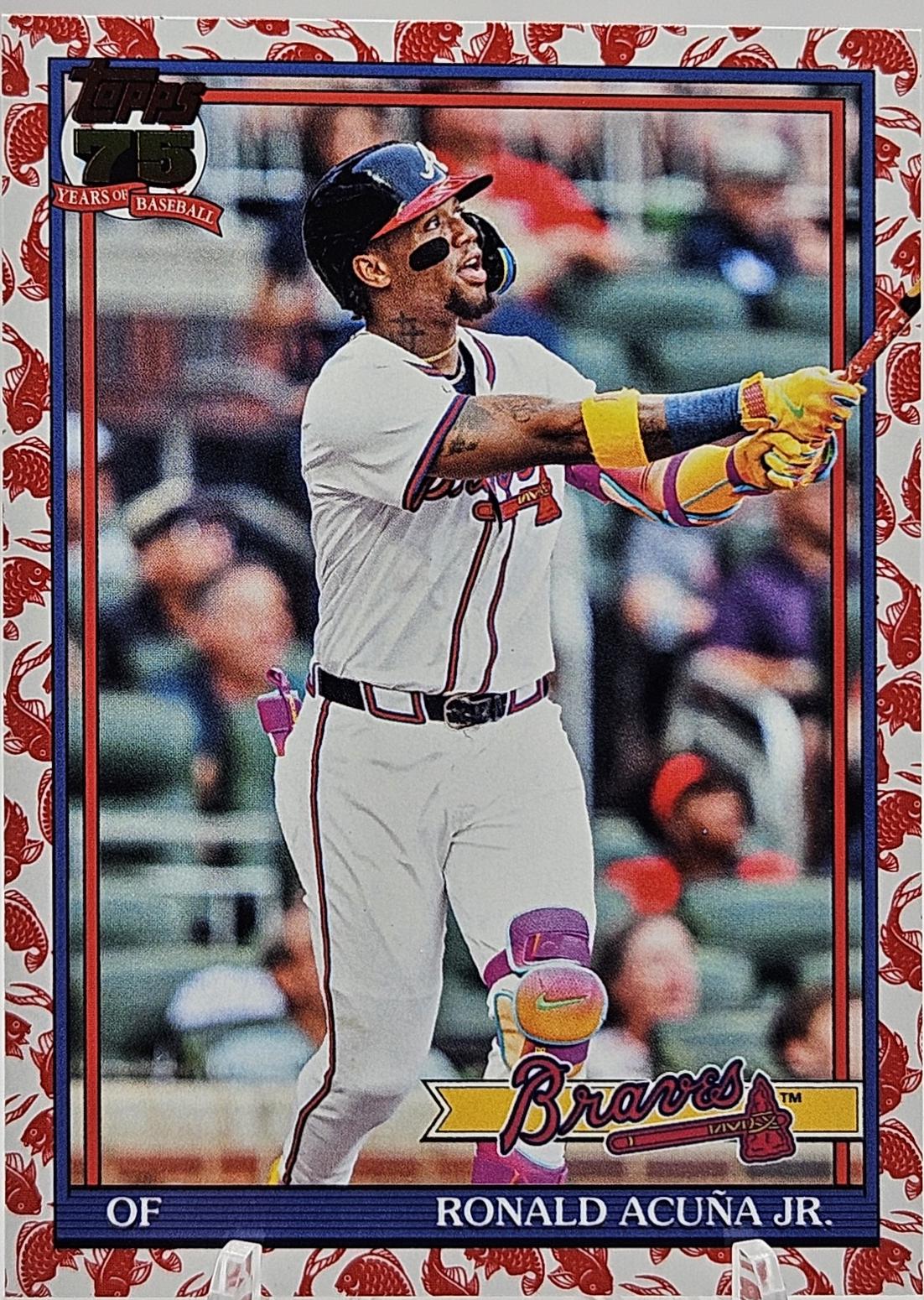 Ronald Acuna Jr. [Koi Fish] #T91-84