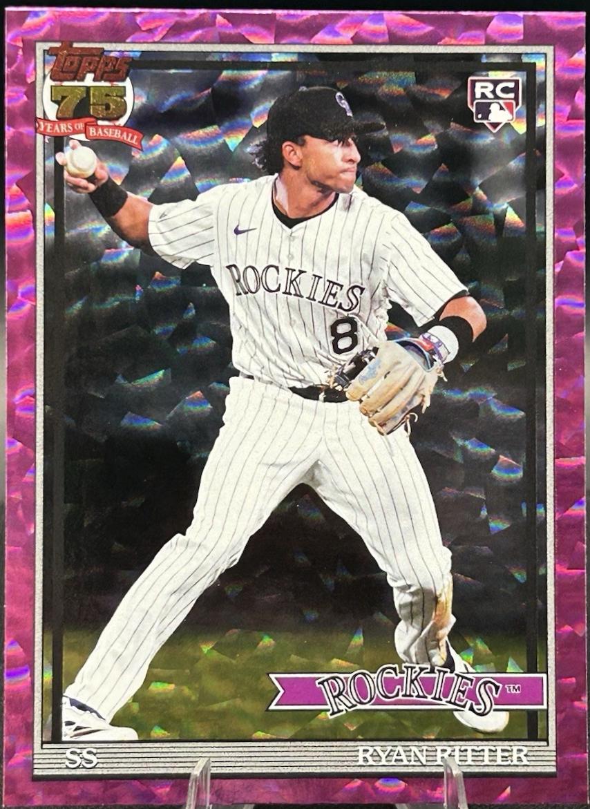 Ryan Ritter [Pink Crackleboard Foil] #T91-26