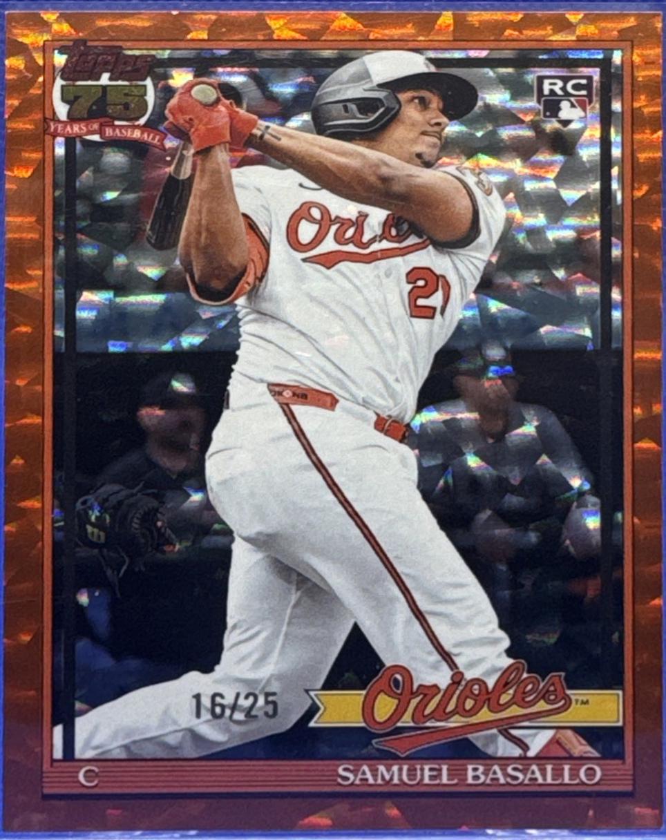 Samuel Basallo [Orange Crackleboard Foil] #T91-20