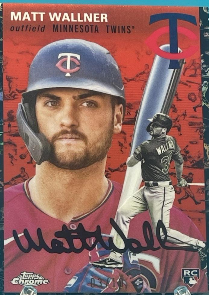 Matt Wallner [Cream Black Refractor] #111