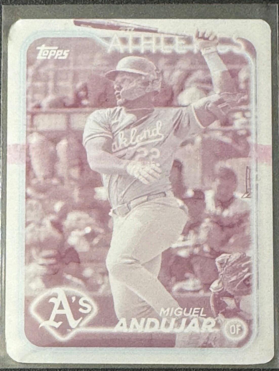 Miguel Andujar [Printing Plate] #US202