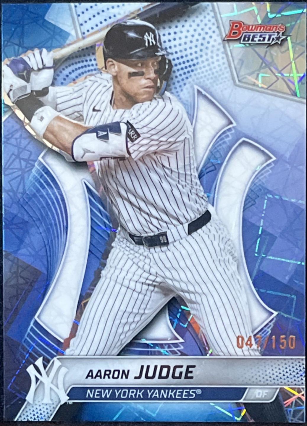 Aaron Judge [Blue Lazer Refractor] #38