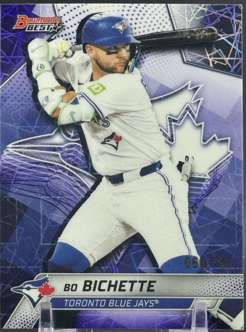 Bo Bichette [Purple Lazer Refractor] #39