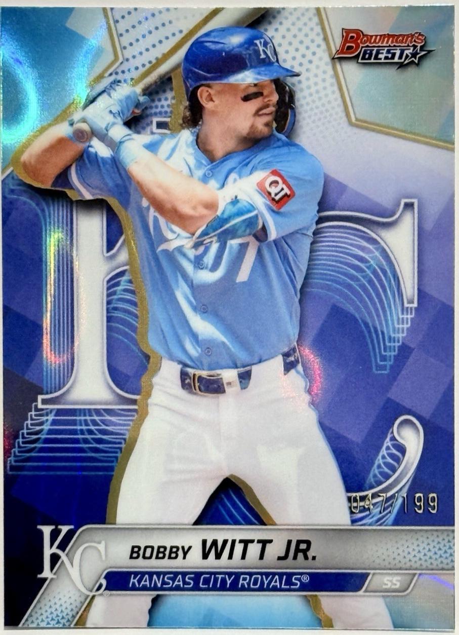 Bobby Witt Jr. [Aqua Lava Refractor] #69