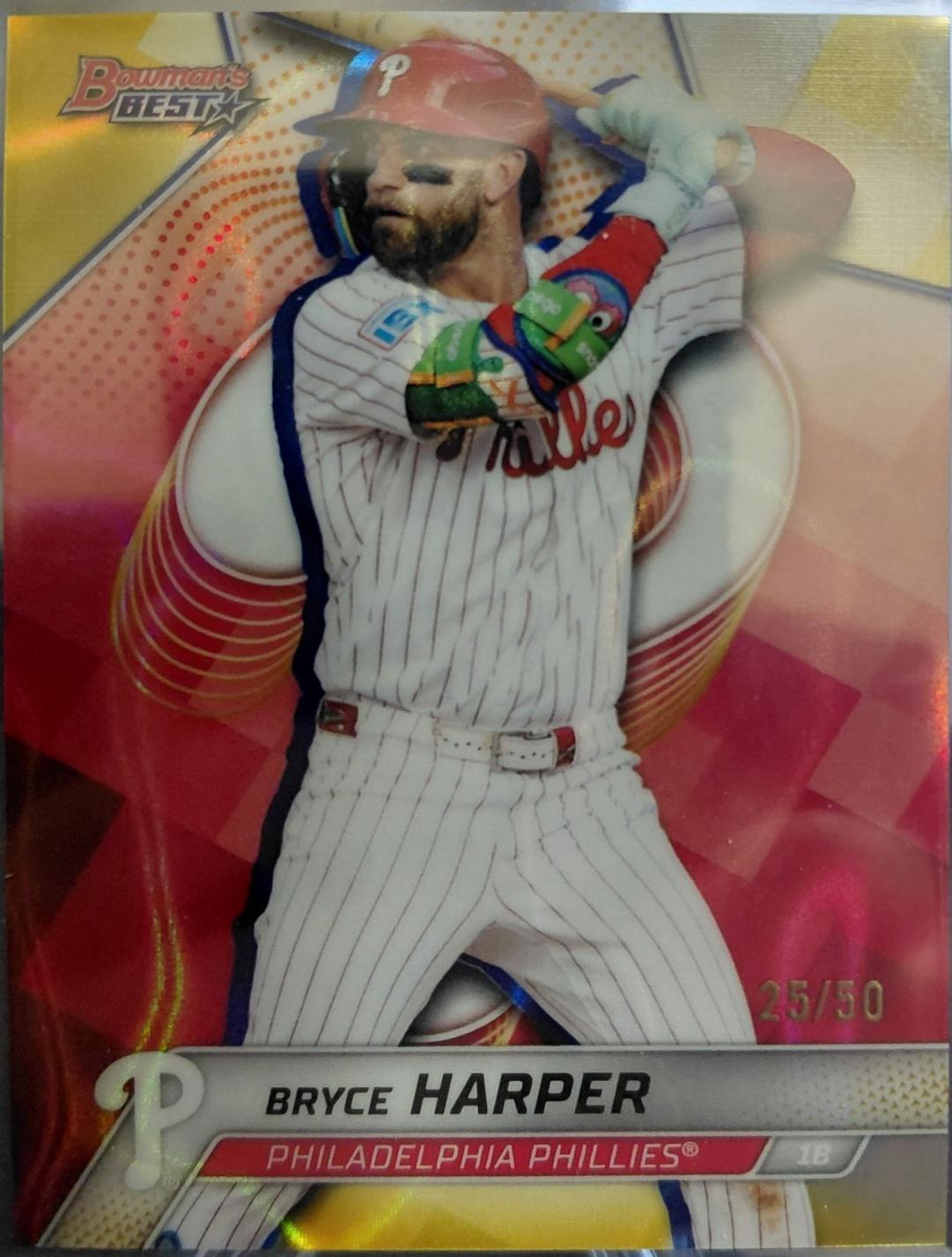 Bryce Harper [Gold Lava Refractor] #65