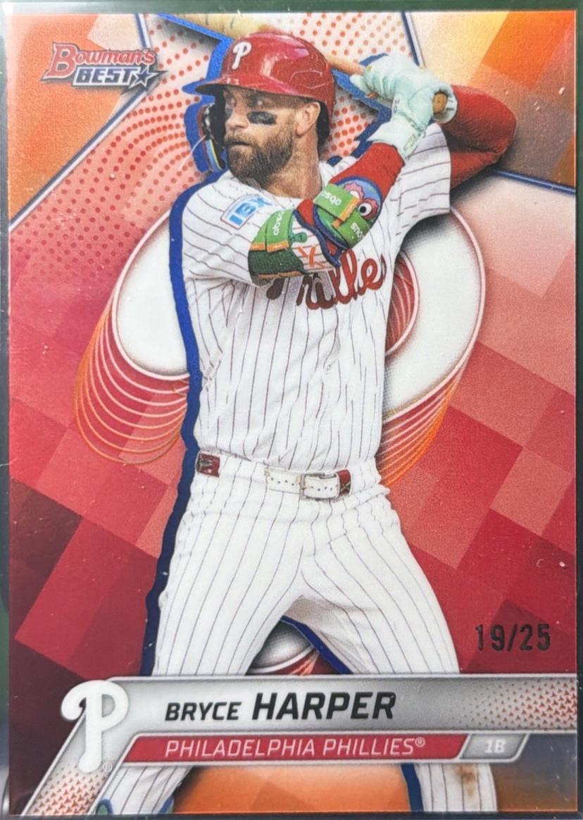 Bryce Harper [Orange Refractor] #65