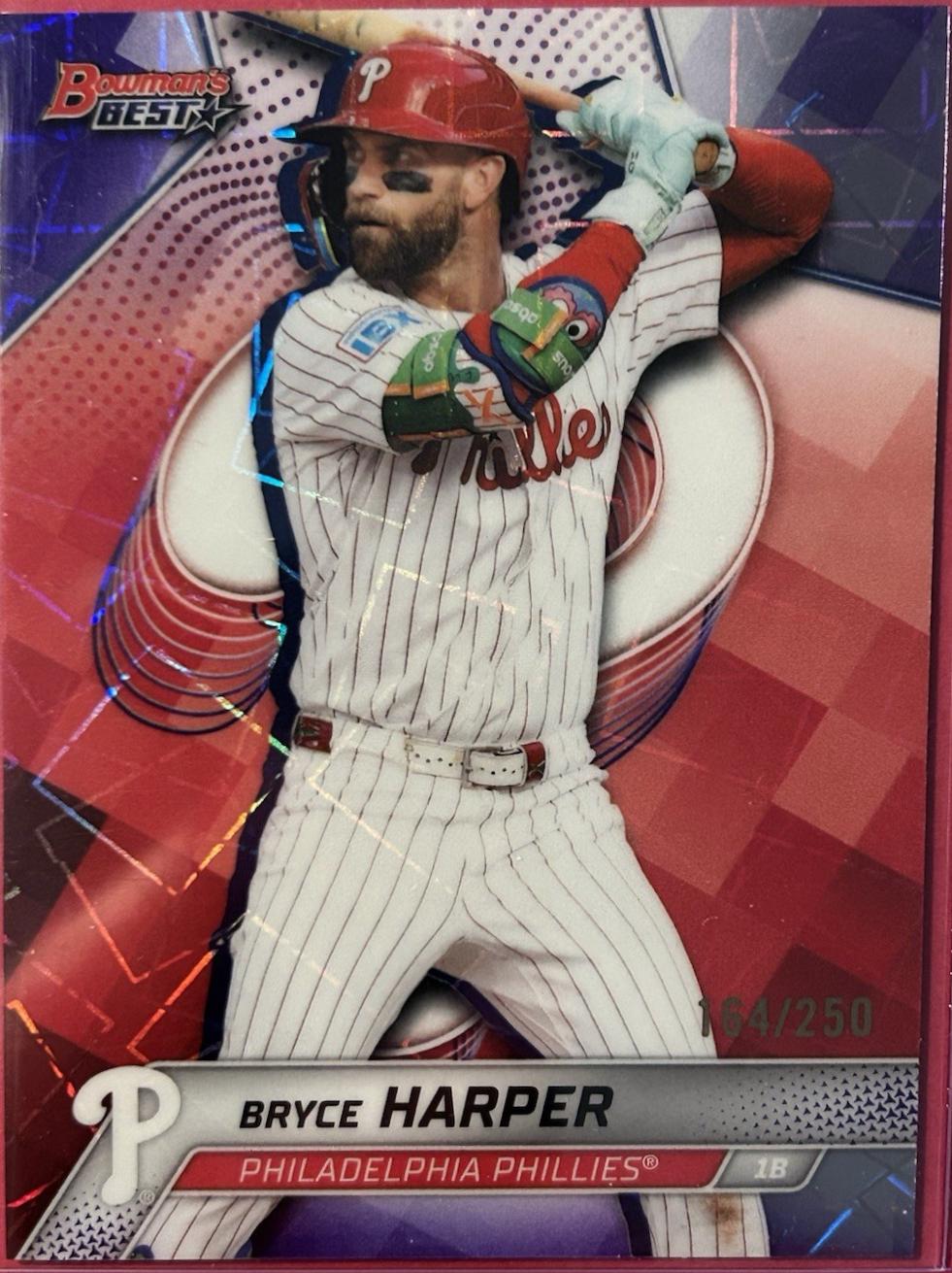 Bryce Harper [Purple Lazer Refractor] #65