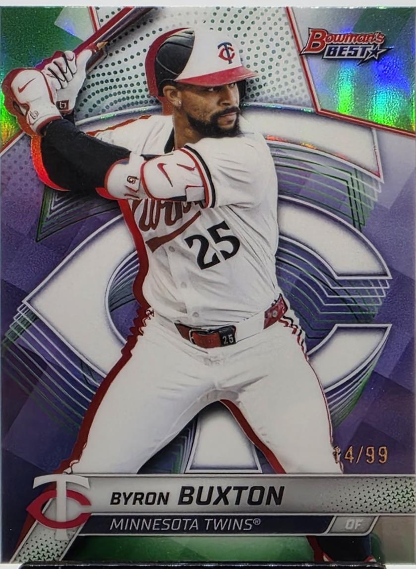 Byron Buxton [Green Refractor] #48