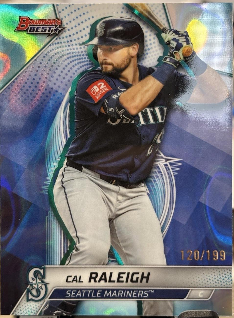 Cal Raleigh [Aqua Lava Refractor] #55